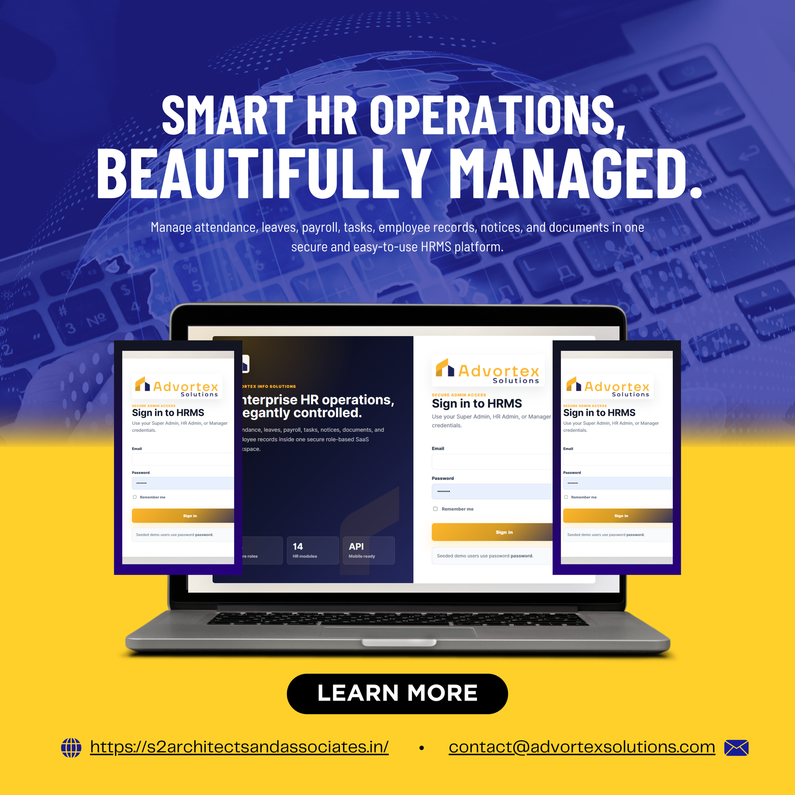 Smart HR Operations, Beautifully Managed.
